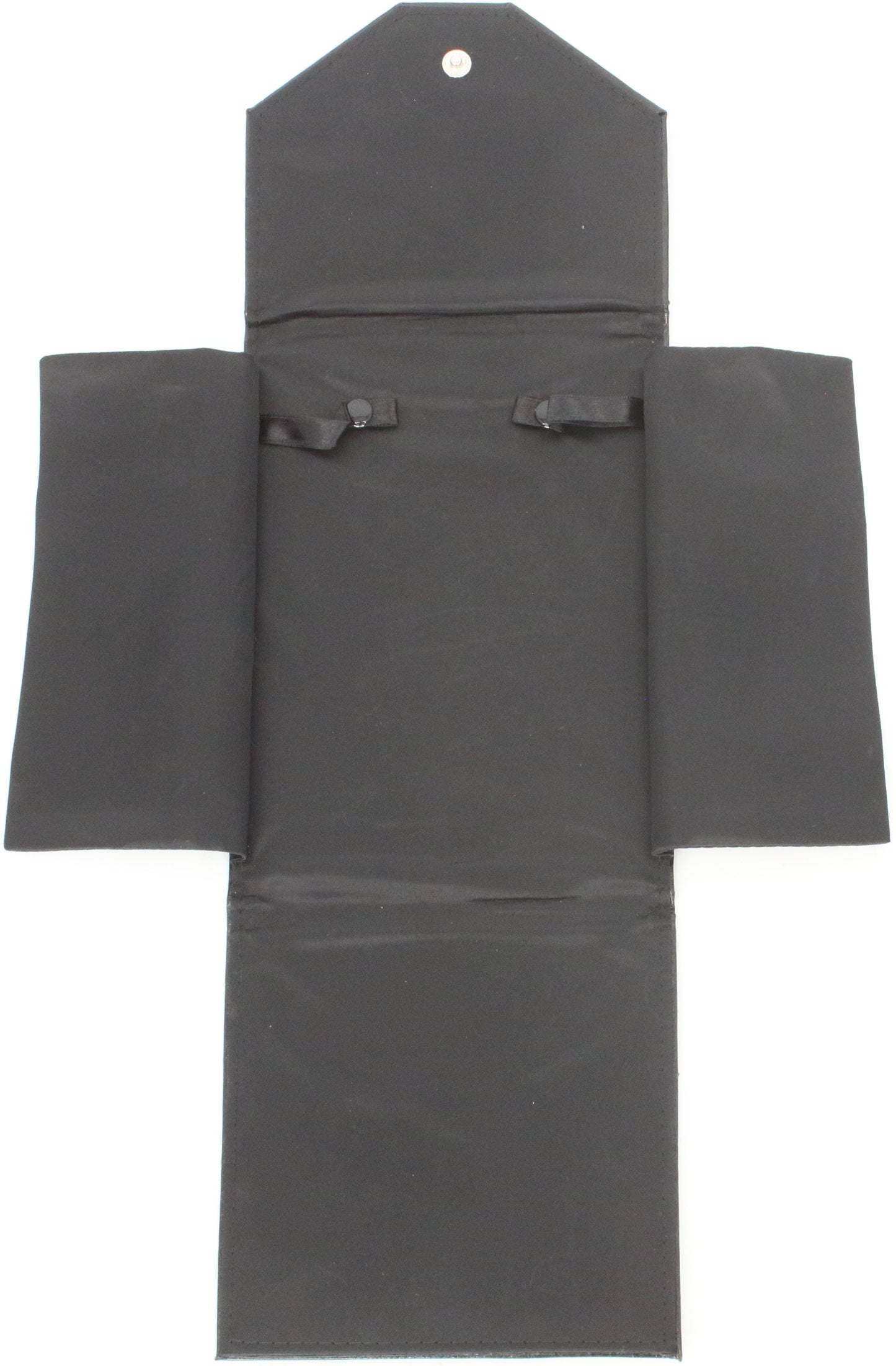 Black Croco Clutch