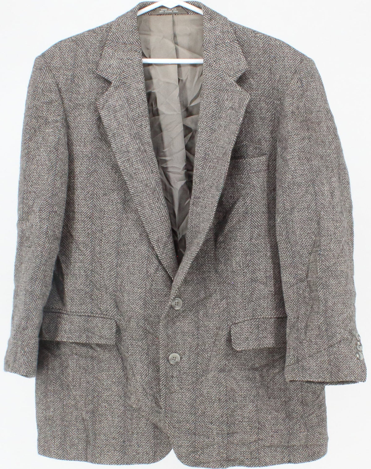 Haggar Imperial Men's Wool Grey Blazer