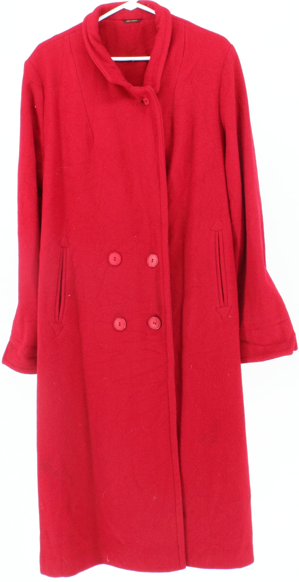 Abbmoor Women's Red Wool Coat