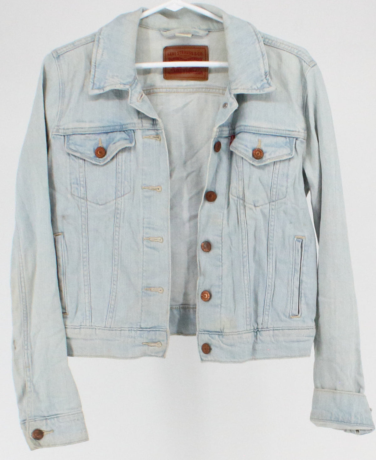 Levis Light Wash Women's Denim Jacket