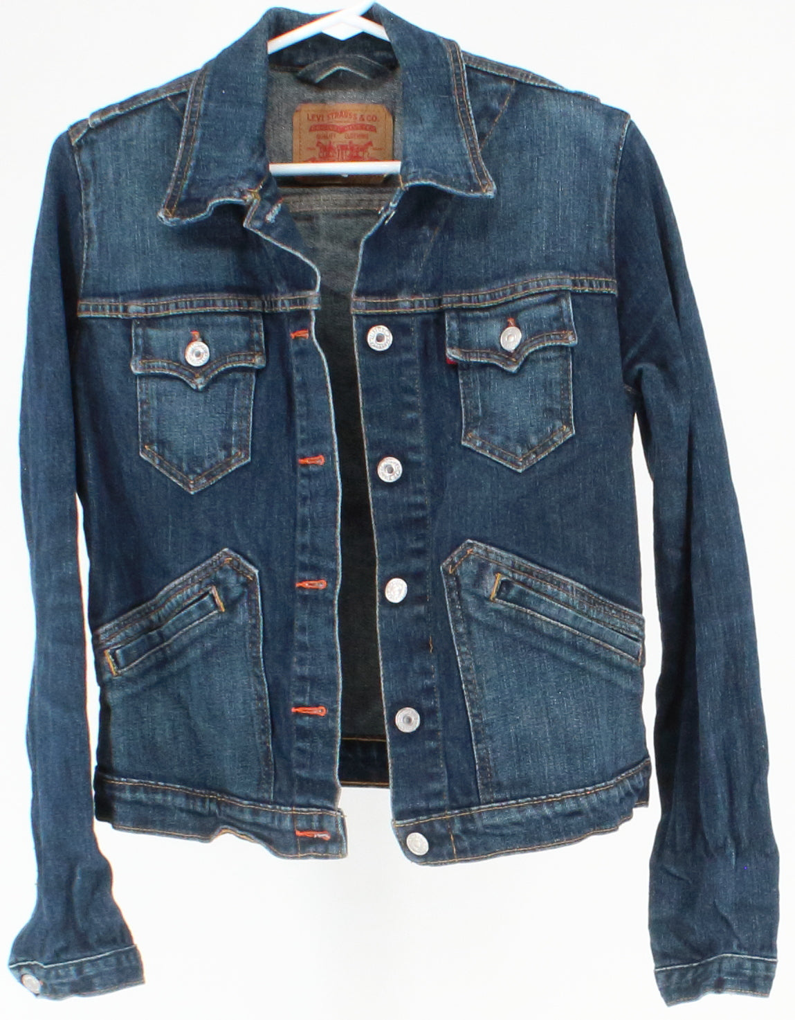 Levis Dark Blue Denim Women's Jacket