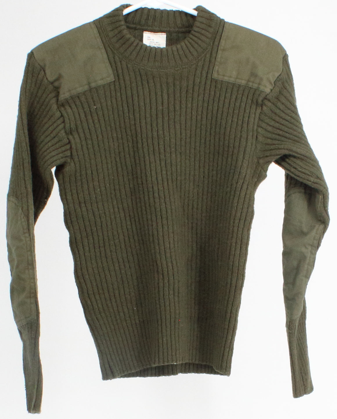 Kellwood Company Army Green Round Neck Sweater