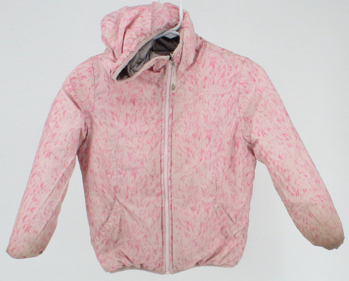 The North Face Pink & Grey Reversible Girl's Jacket
