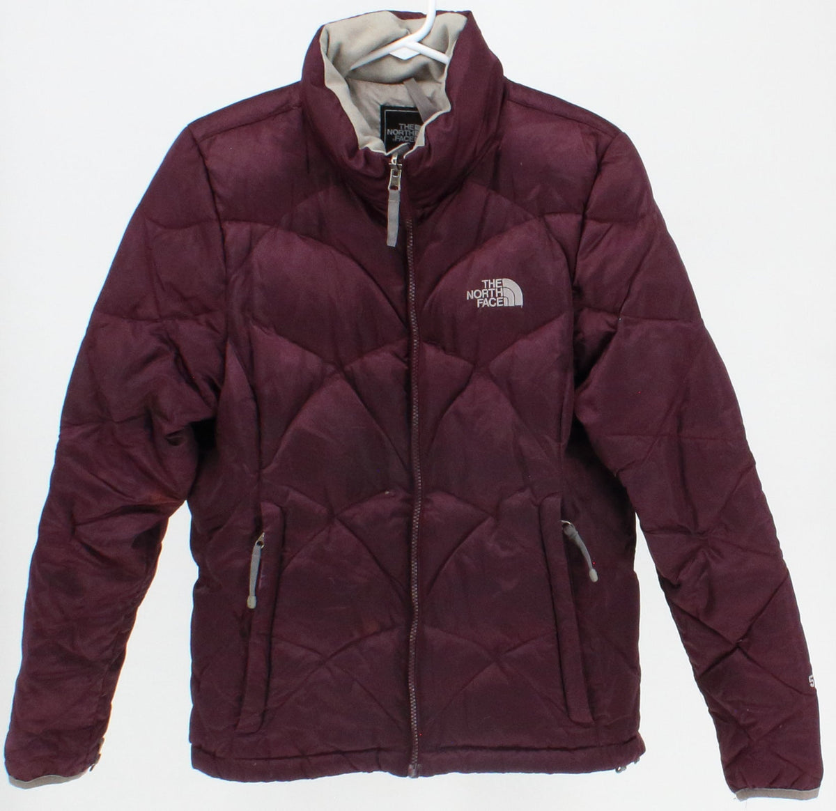 The North Face Burgundy Women's Puffer Jacket