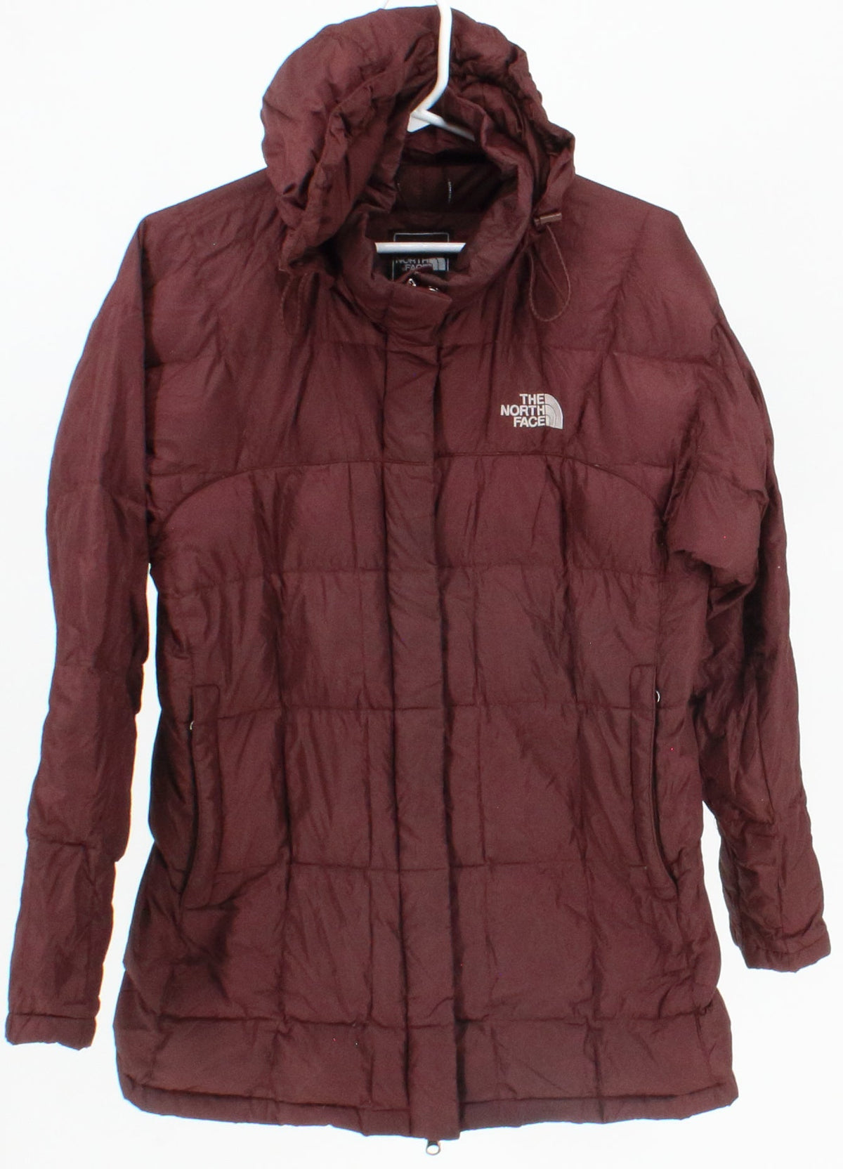 The North Face Brown Puffer Women's Hooded Jacket