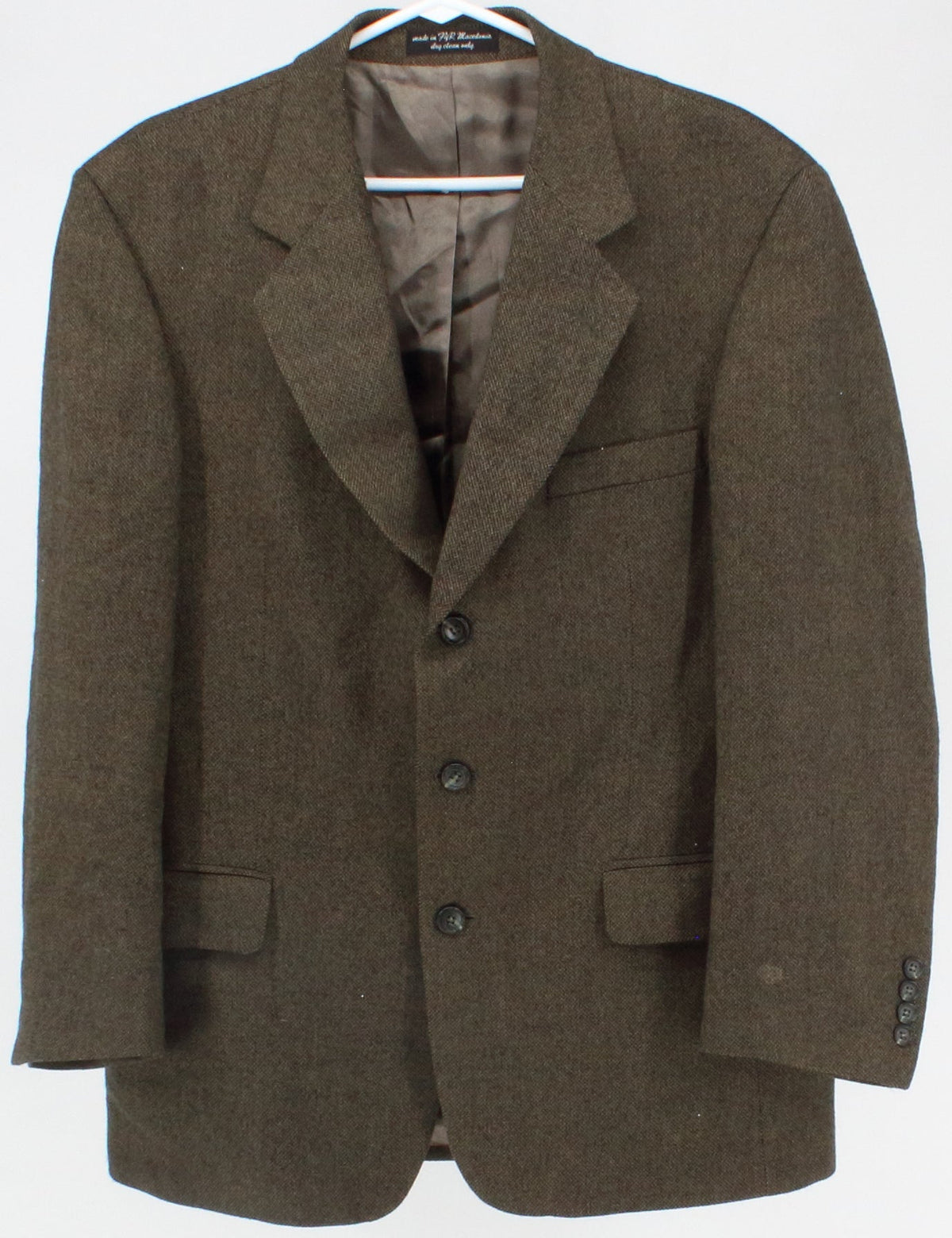 Chereskin Army Green Men's Wool Blazer