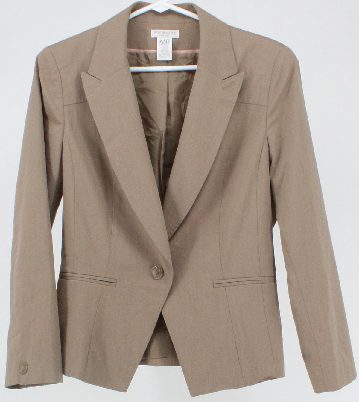 Worthington Stretch Light Brown Women's Blazer