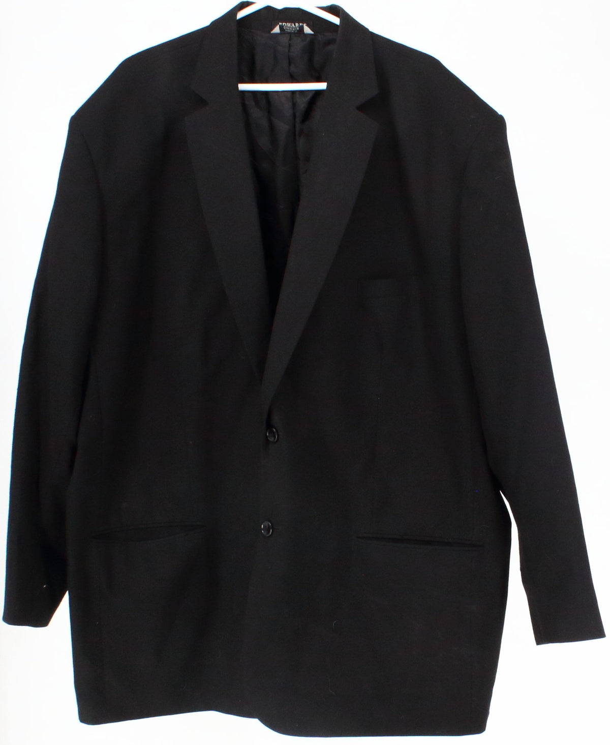 Edwards Black Men's Blazer