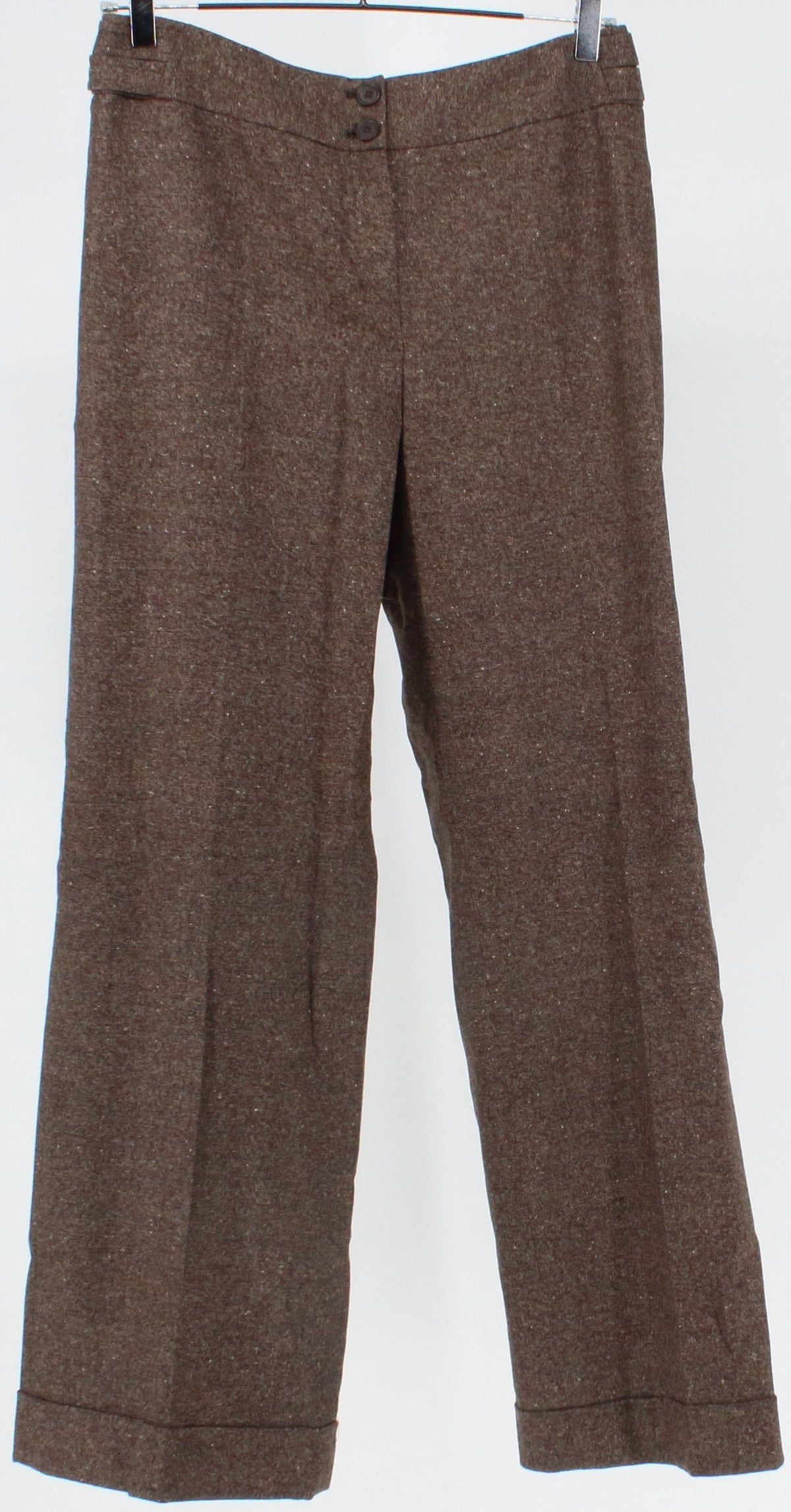 Ann Taylor Brown Women's Wool Trousers Pants