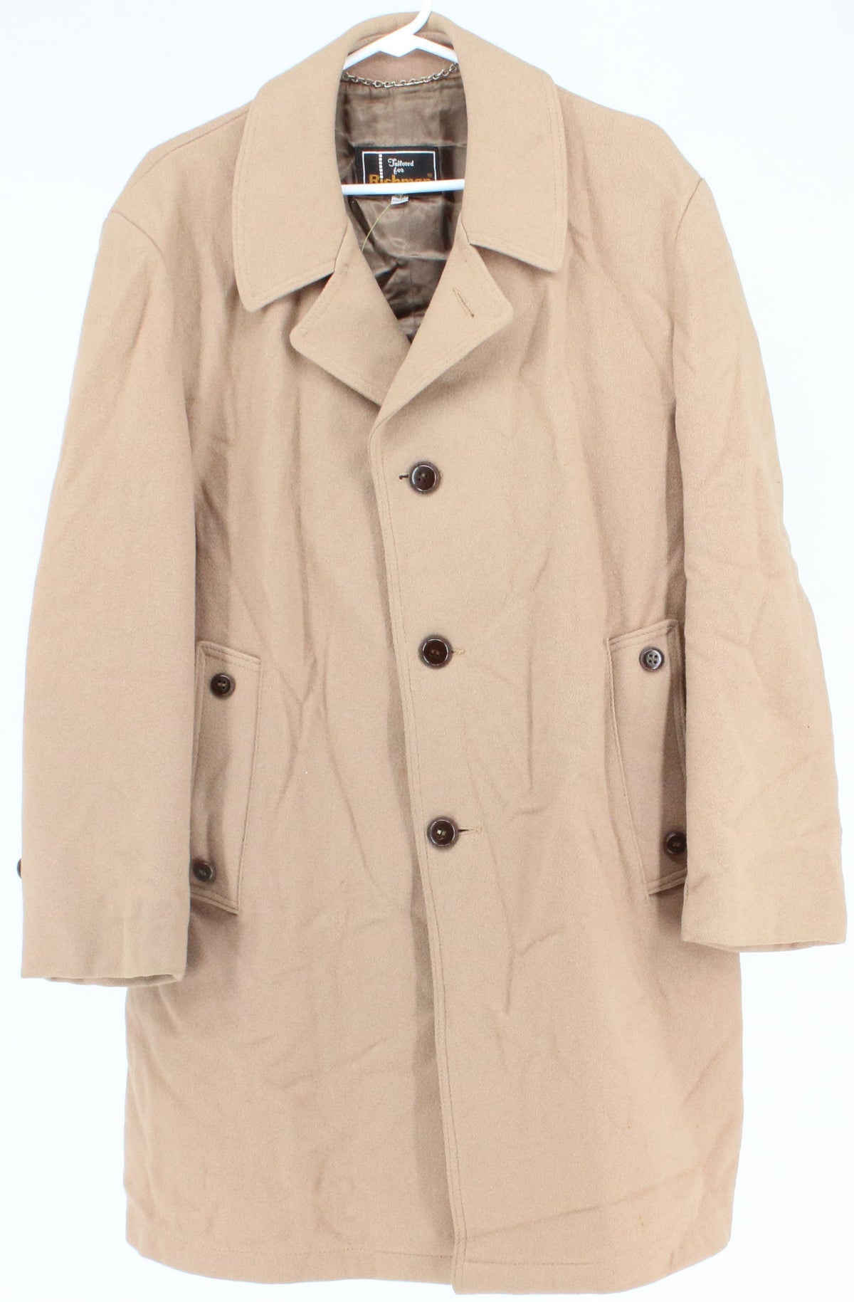 Richman Beige Wool Coat