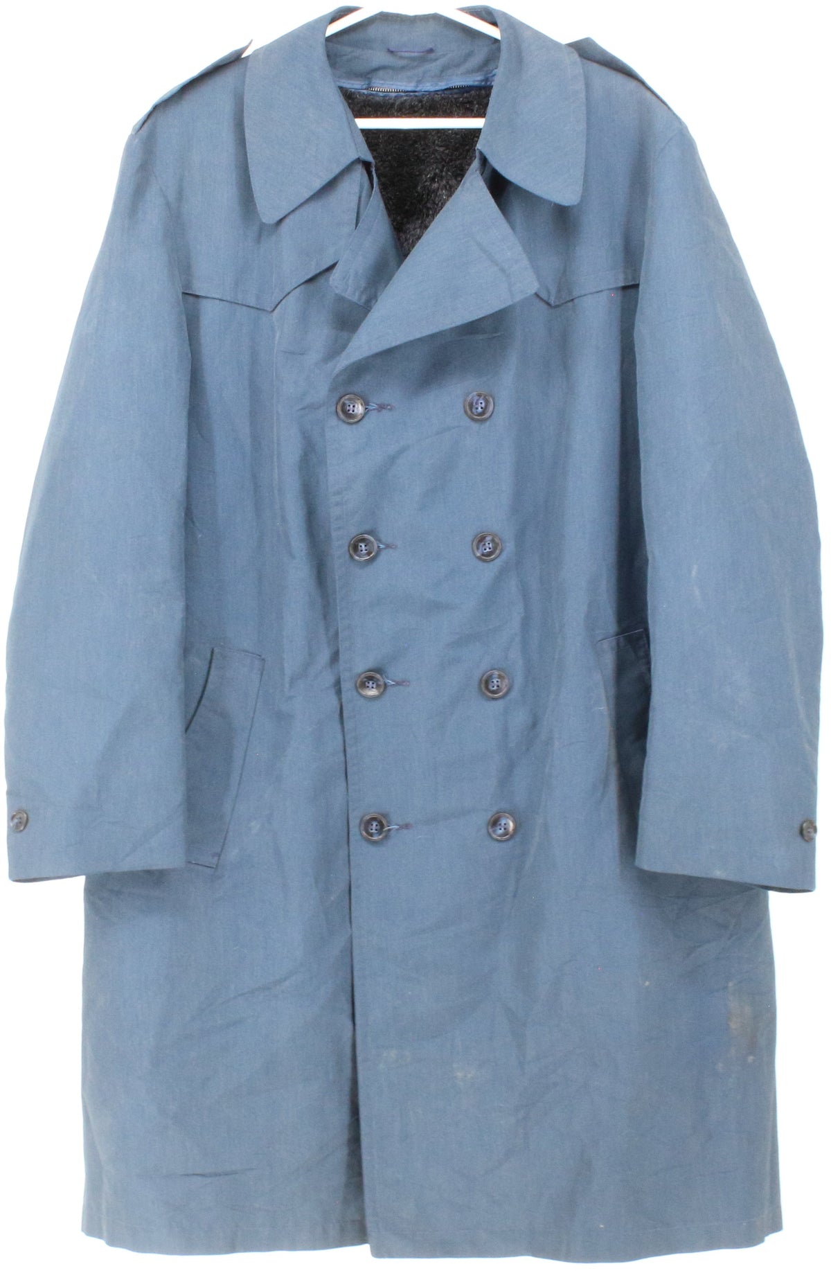 Sears Blue Lined Men's Trench Coat