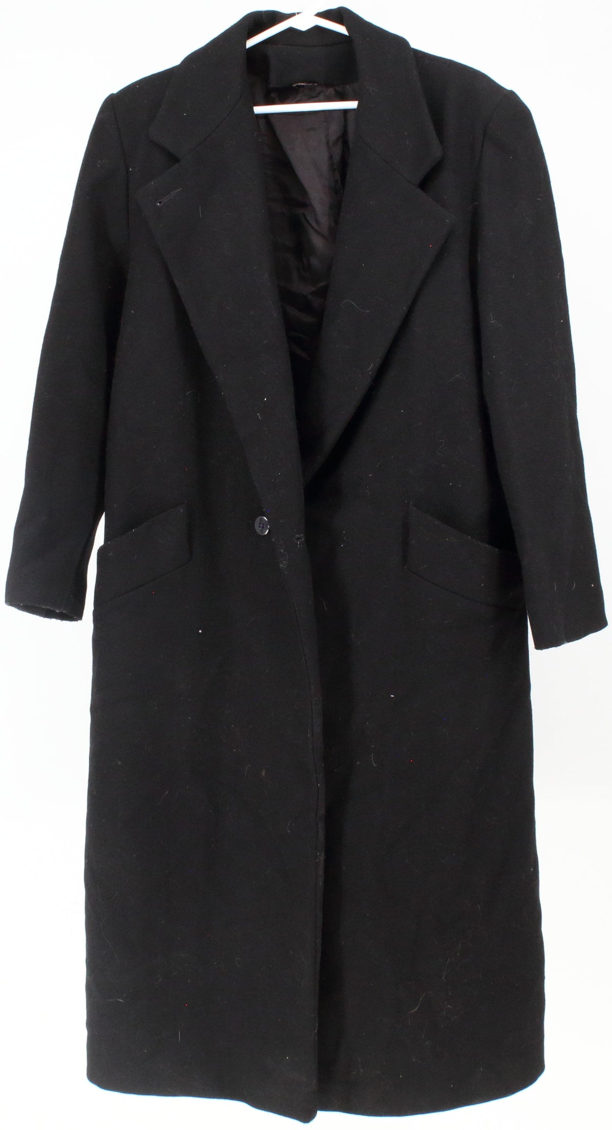 Black Women's Long Coat