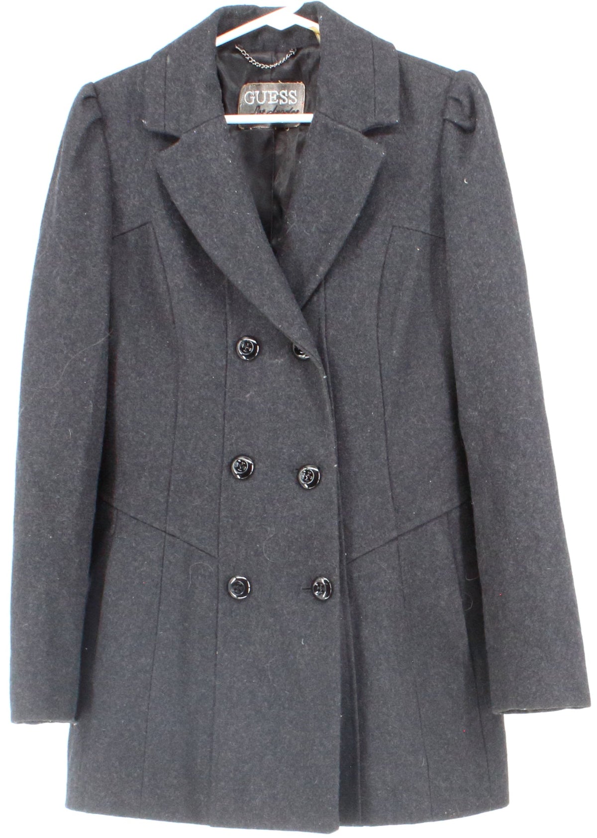 Guess Dark Grey Women's Short Coat