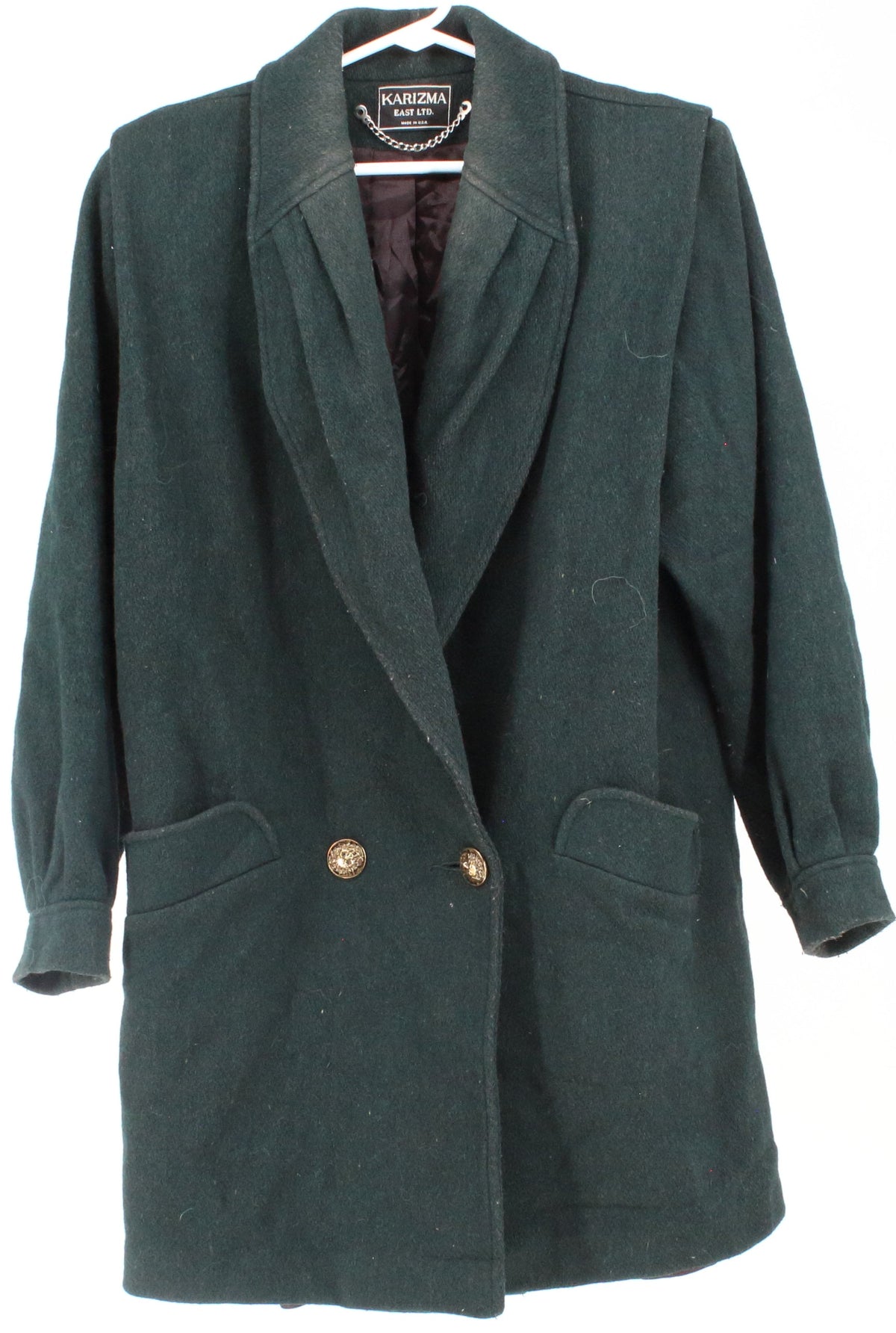 Karizma Dark Green Women's Coat