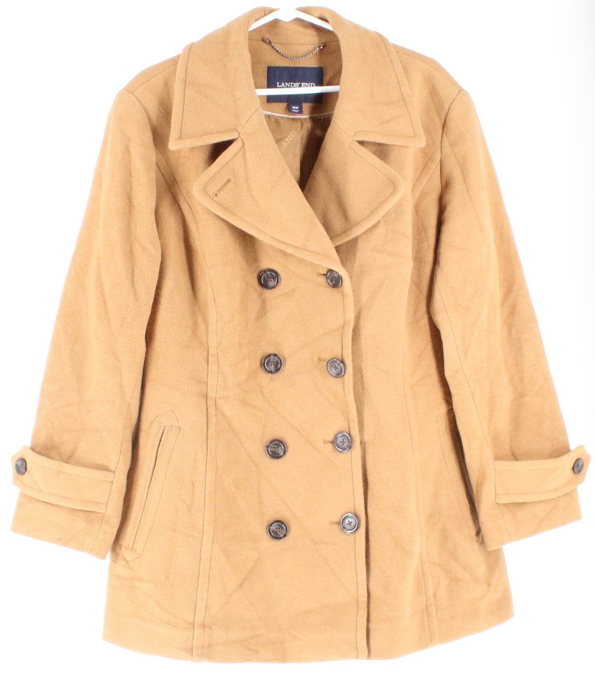 Lands' End Beige Women's Coat