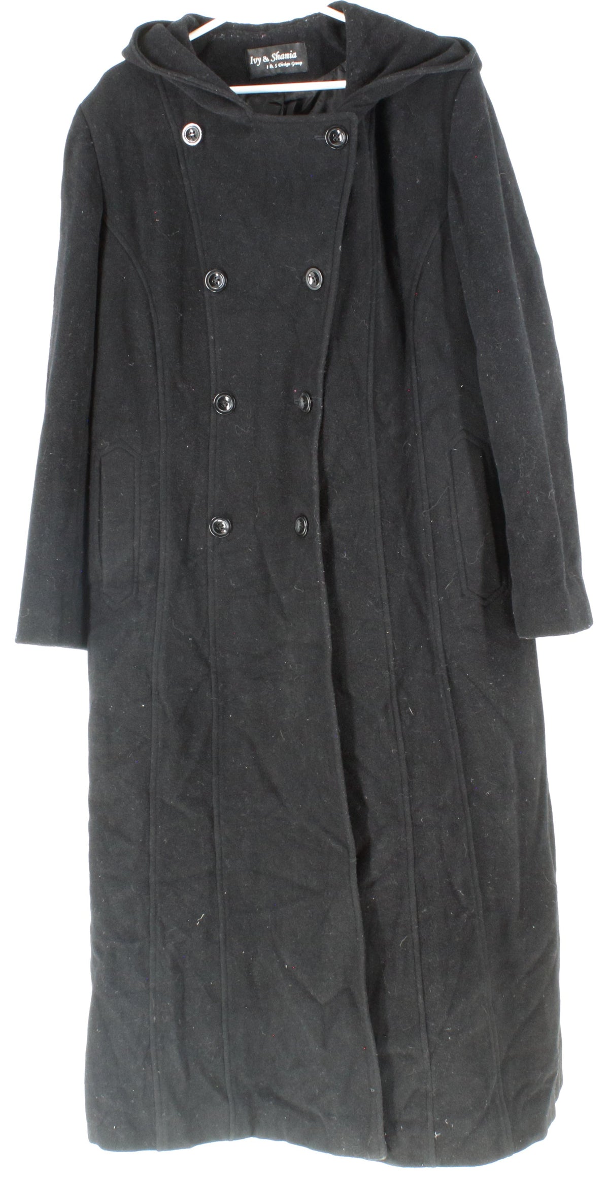 Ivy & Shania Black Women's Coat