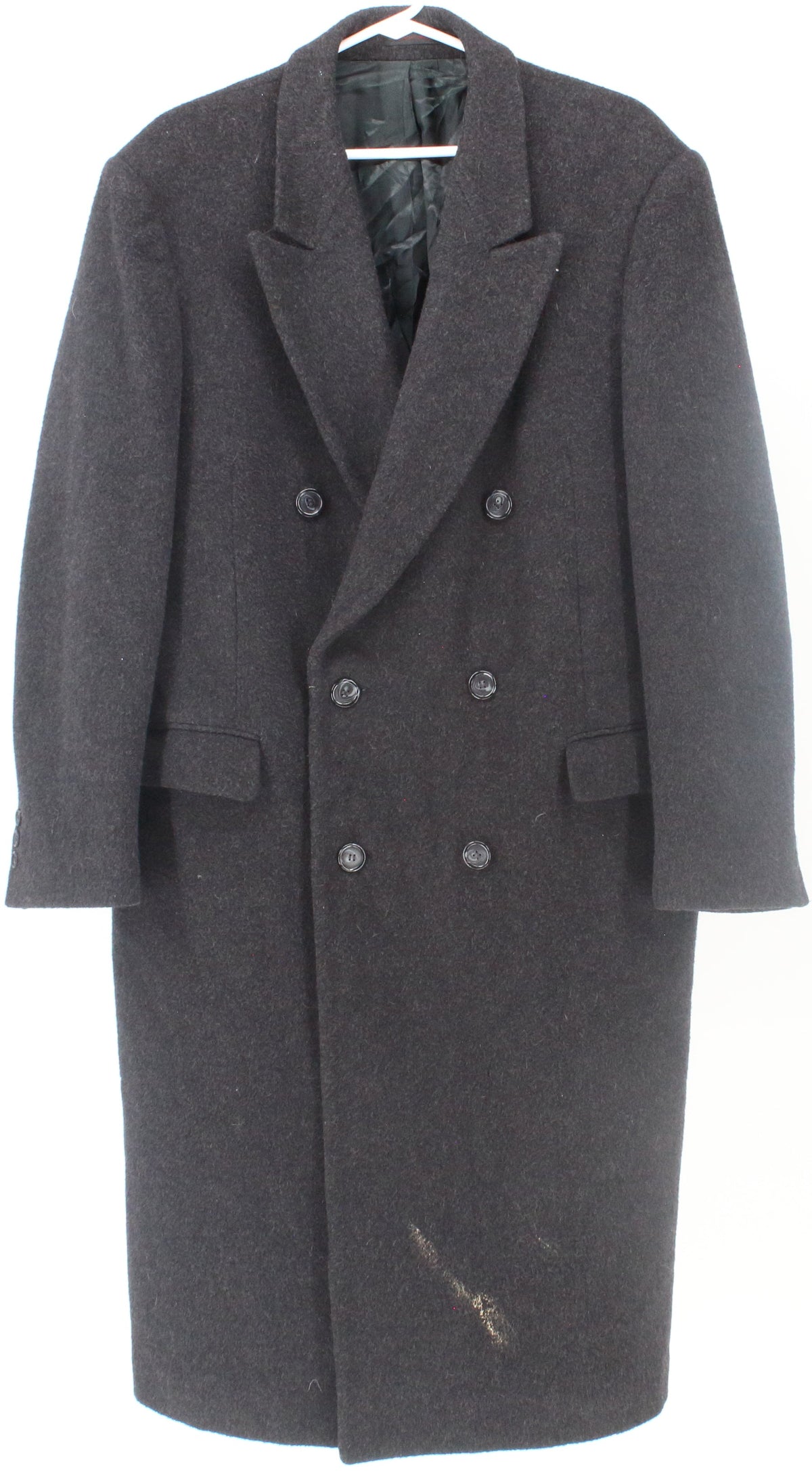 Nino Cerruti Dark Grey Long Men's Coat