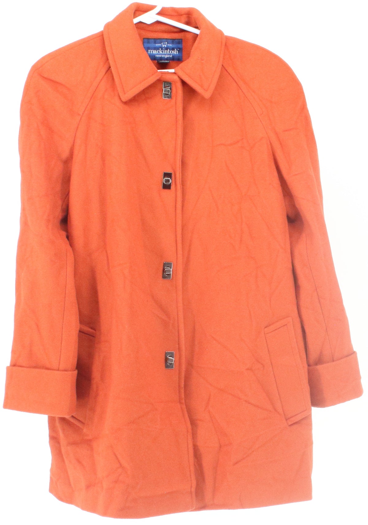 Mackintosh Orange Women's Wool Coat