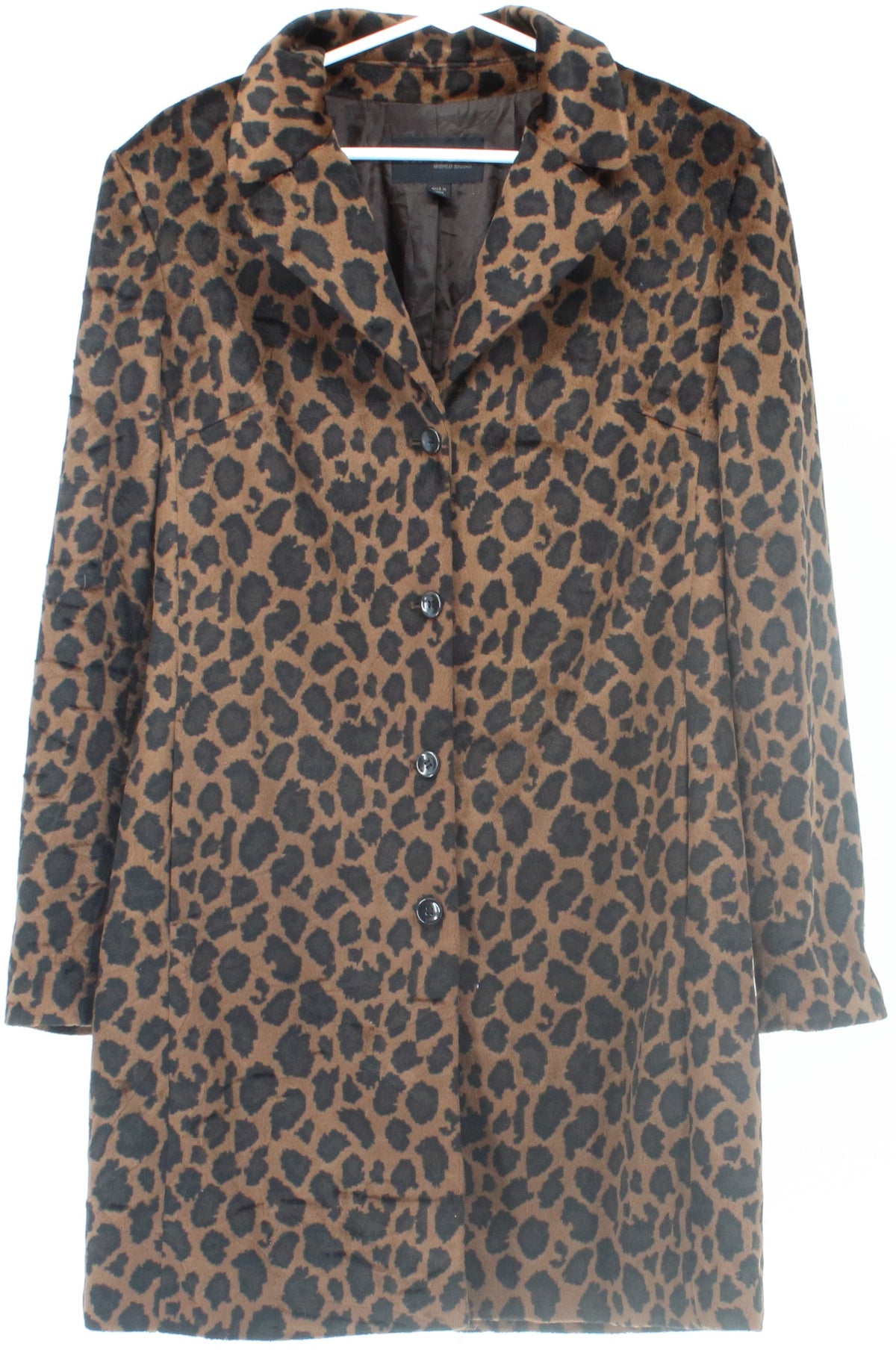 Express Leopard Print Women's Coat
