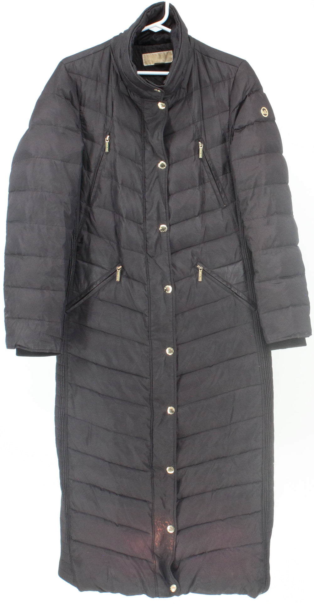 Michael Kors Black Women's Long Puffer Coat