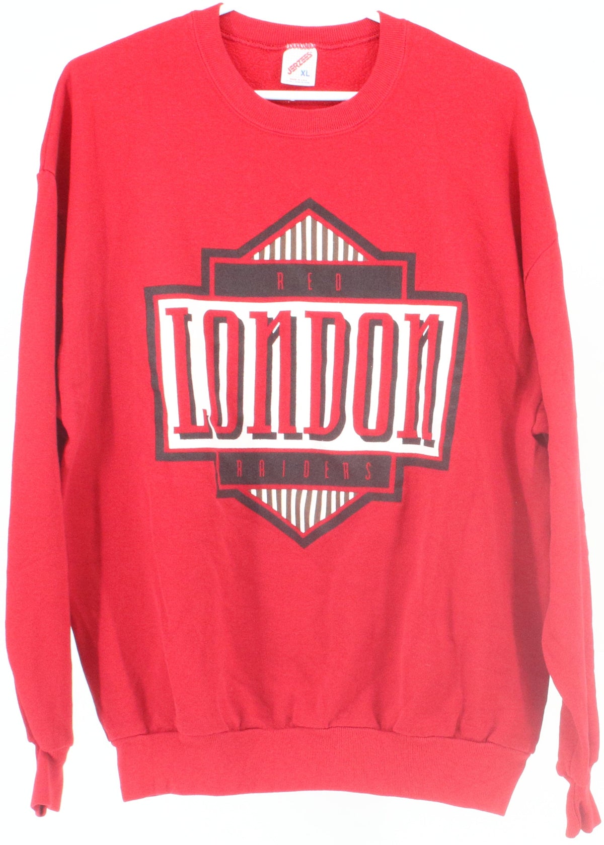 Jerzees London Red Riders Red Sweatshirt