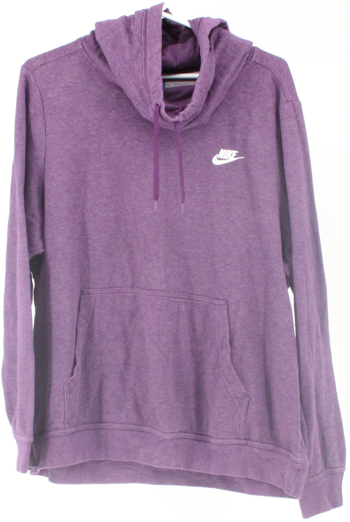 Nike Purple Hooded Sweatshirt