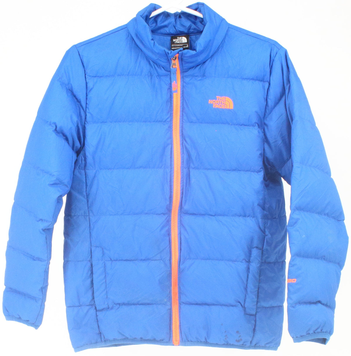 The North Face 550 Royal Blue and Orange Children's Jacket