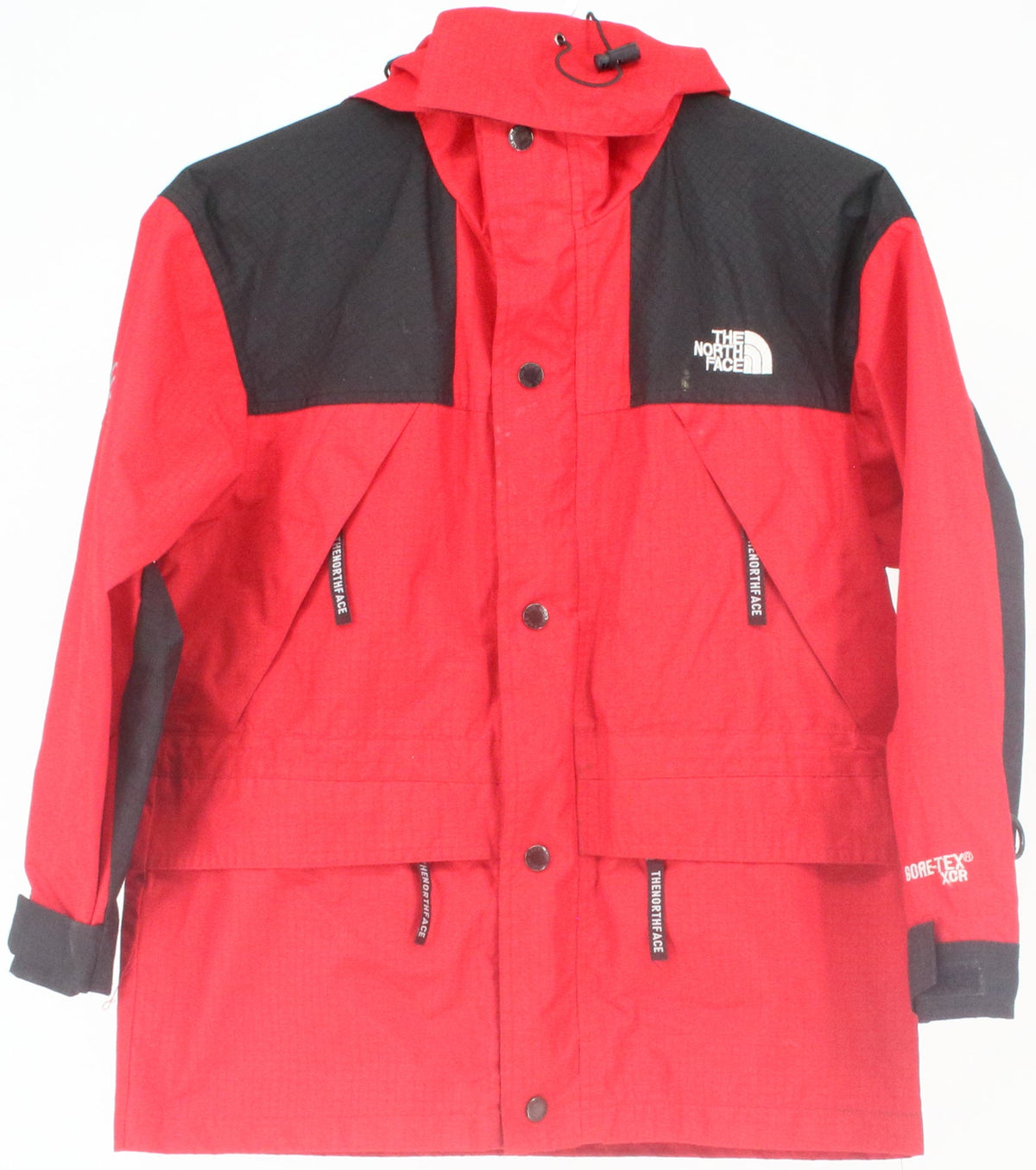 The North Face Summit Series Gore-Tex Red and Black Hooded Jacket