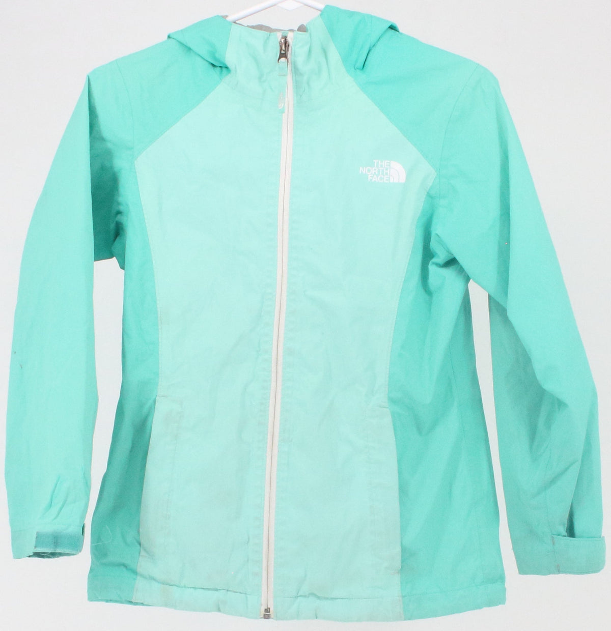The North Face Aqua Green Hooded Children's Jacket
