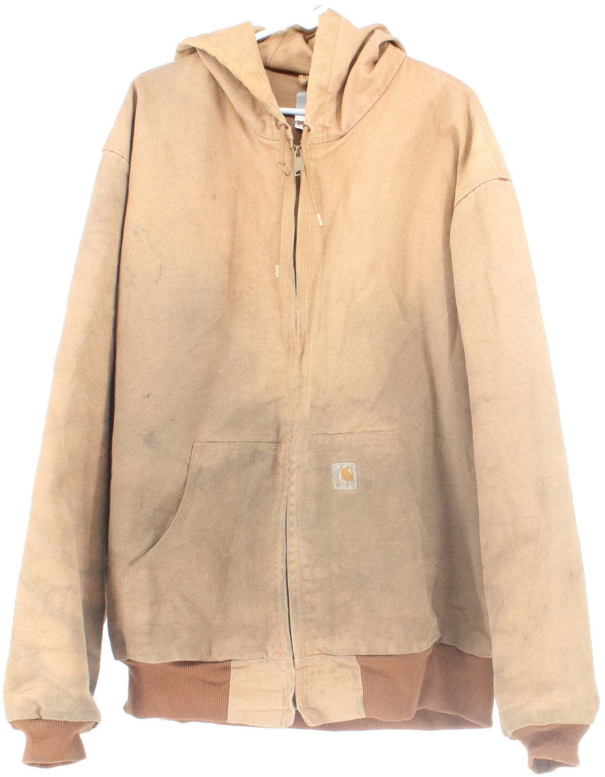 Carhartt Camel Hooded Men's Bomber Jacket