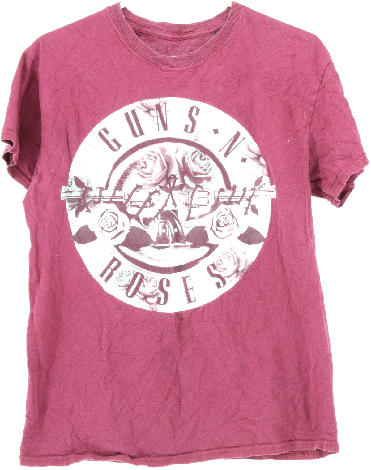 Guns N' Roses Burgundy Graphic Band Tee