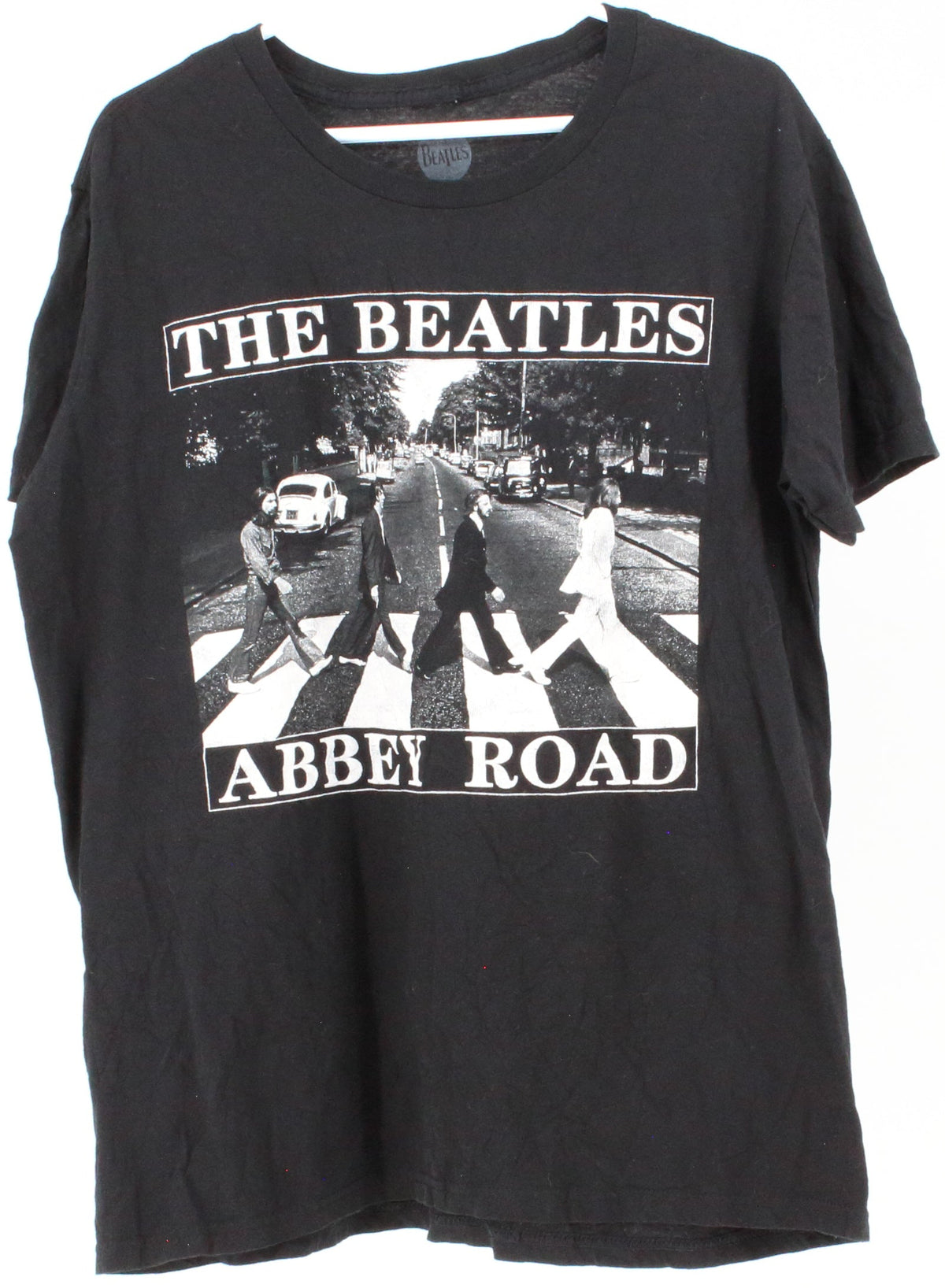 The Beatles Abbey Road Black and White Graphic Band Tee