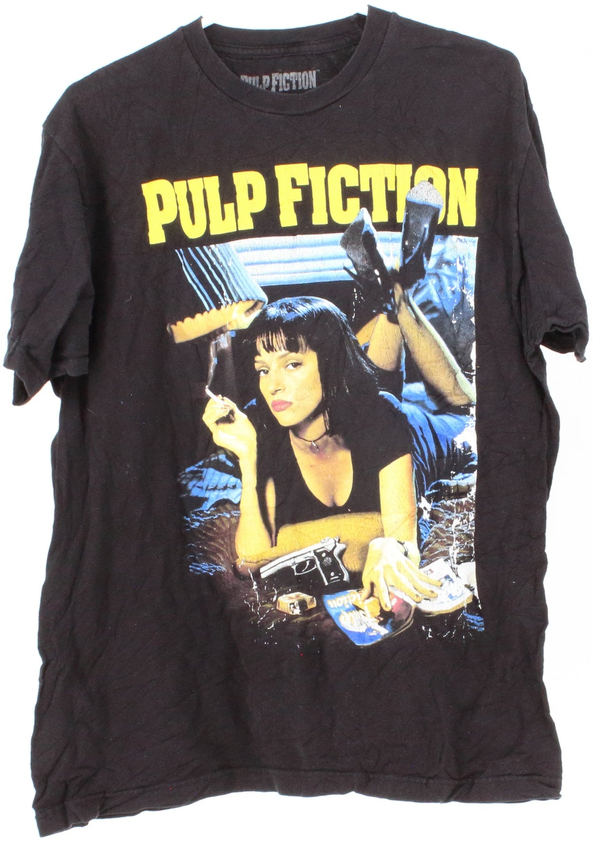 Pulp Fiction Black Graphic Tee