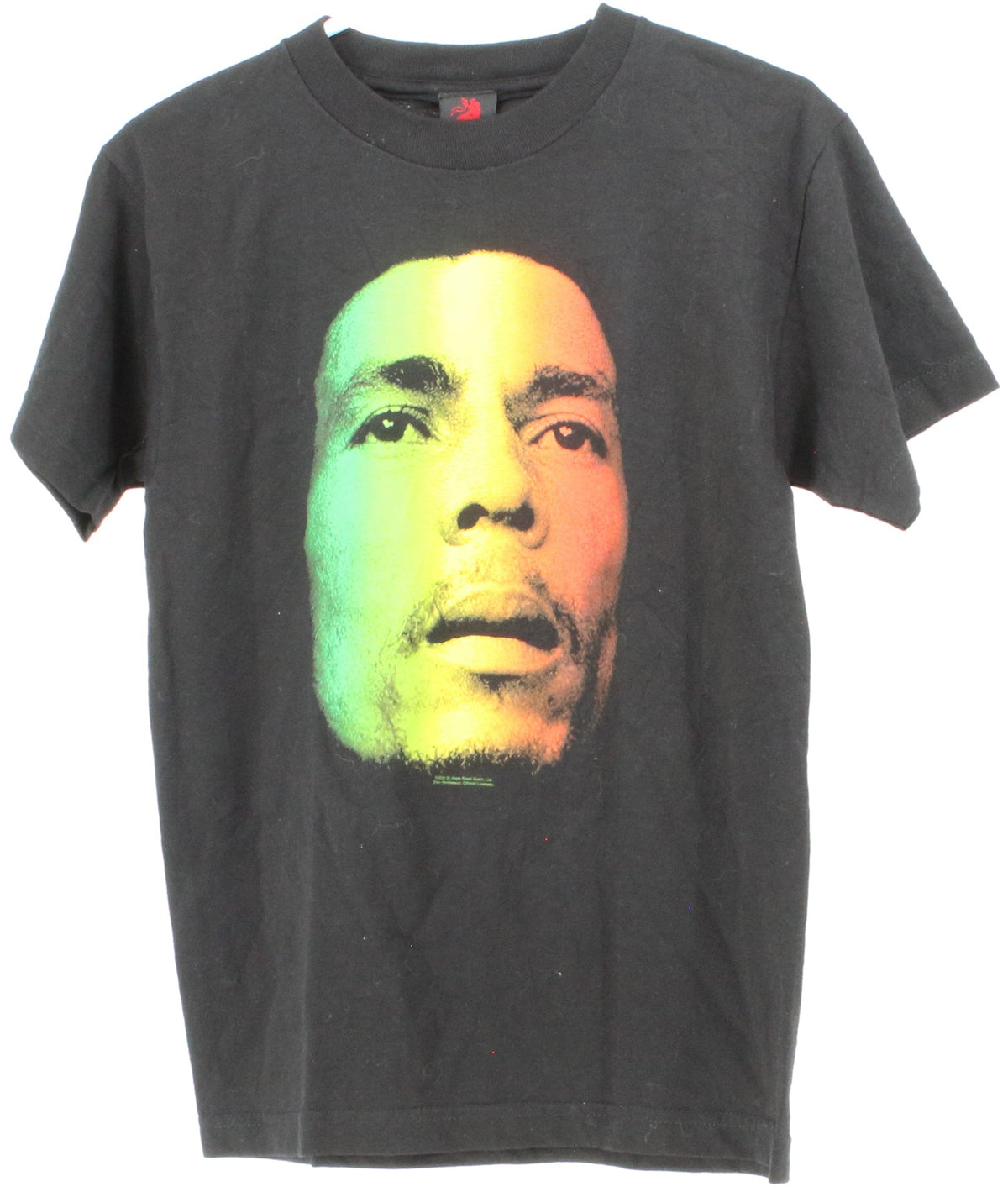 Zion Rootswear Black Bob Marley Graphic Tee