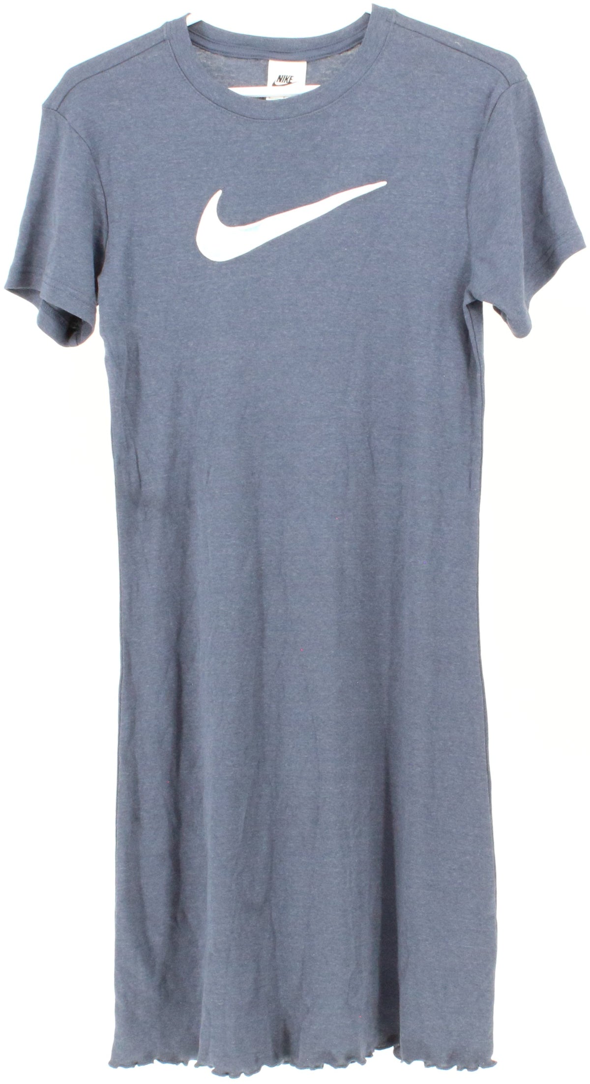 Nike Dark Blue Front Logo Short Sleeve Dress