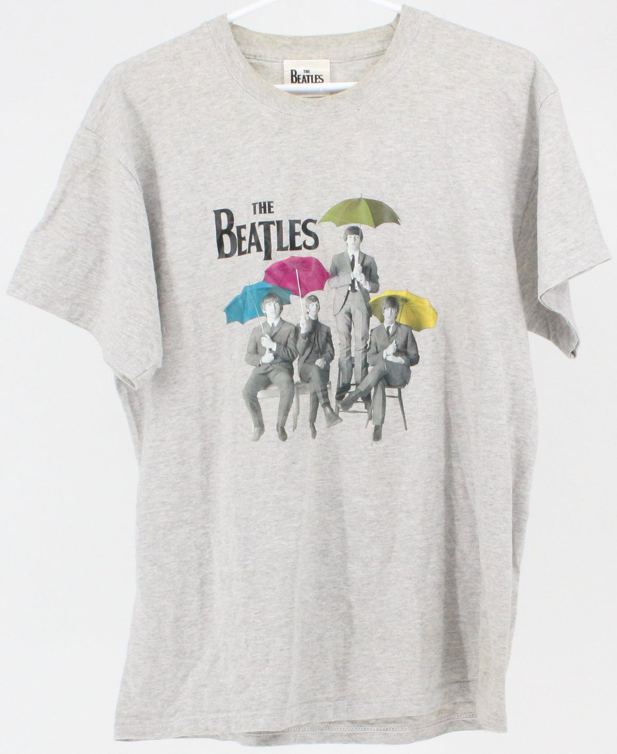 Fruit Of The Loom The Beatles Grey Graphic Band Tee