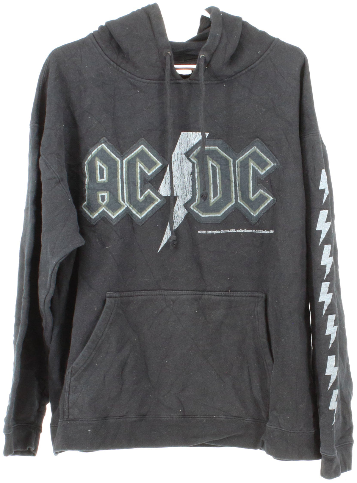 Aces & Eights ACDC Black Hooded Sweatshirt