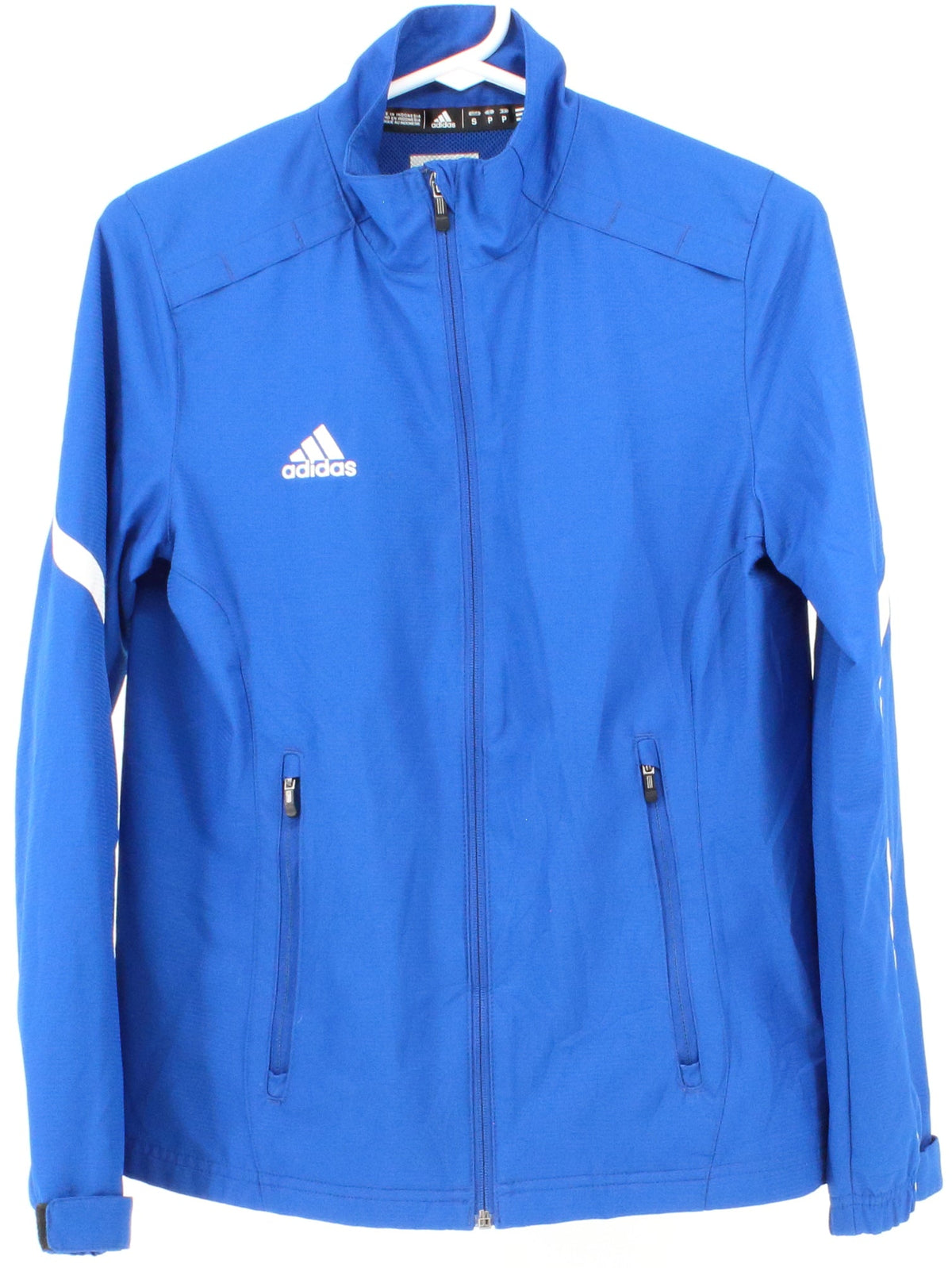 Adidas Royal Blue and White Men's Jacket