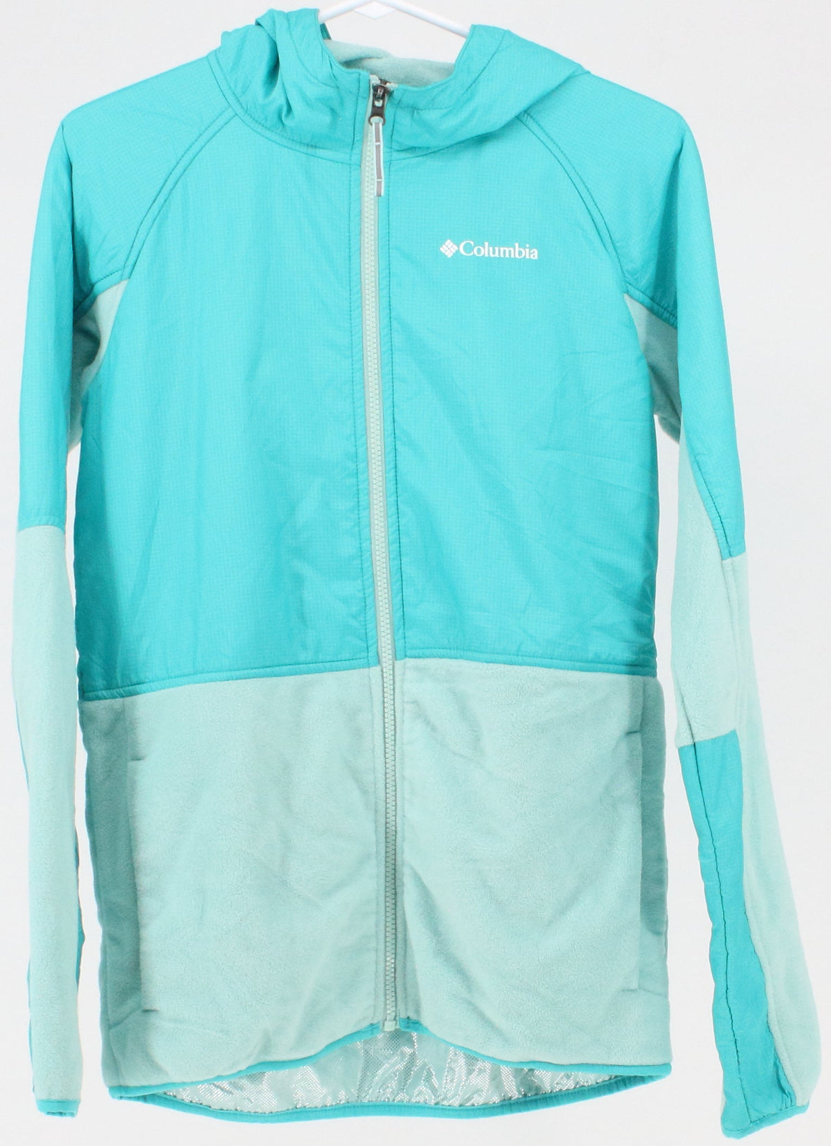 Columbia Omni-Heat Turquoise Hooded Women's Jacket