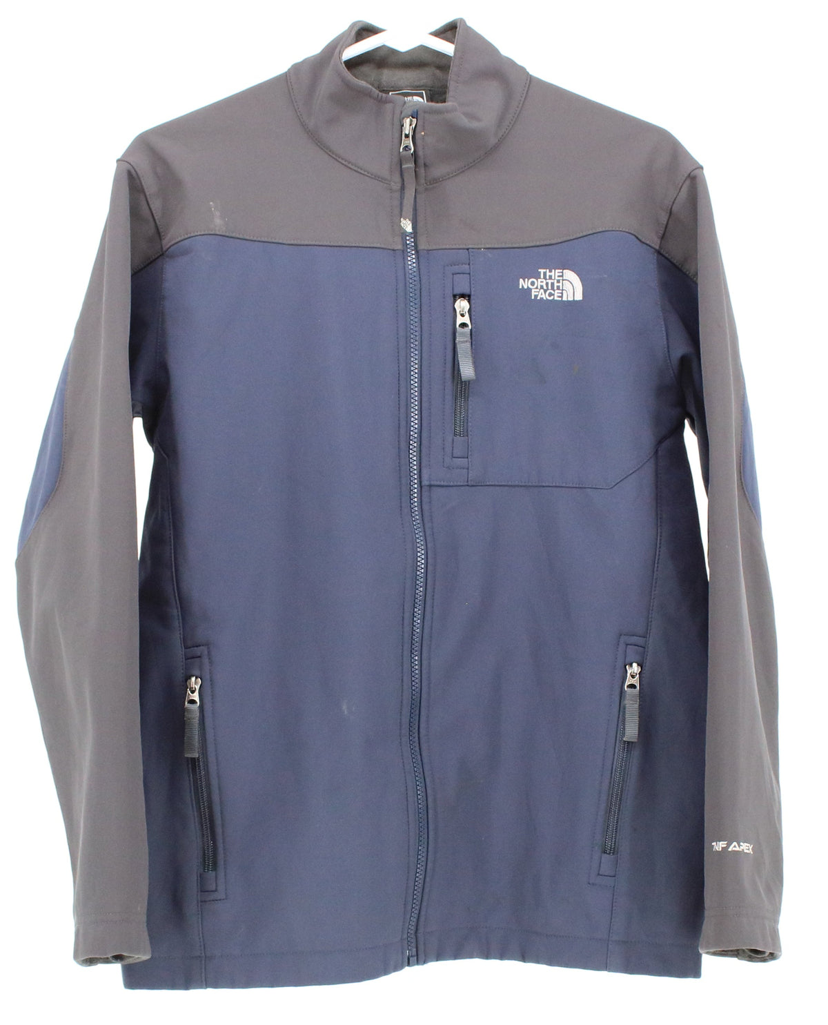 The North Face TNF Apex Dark Grey and Blue Boy's Jacket