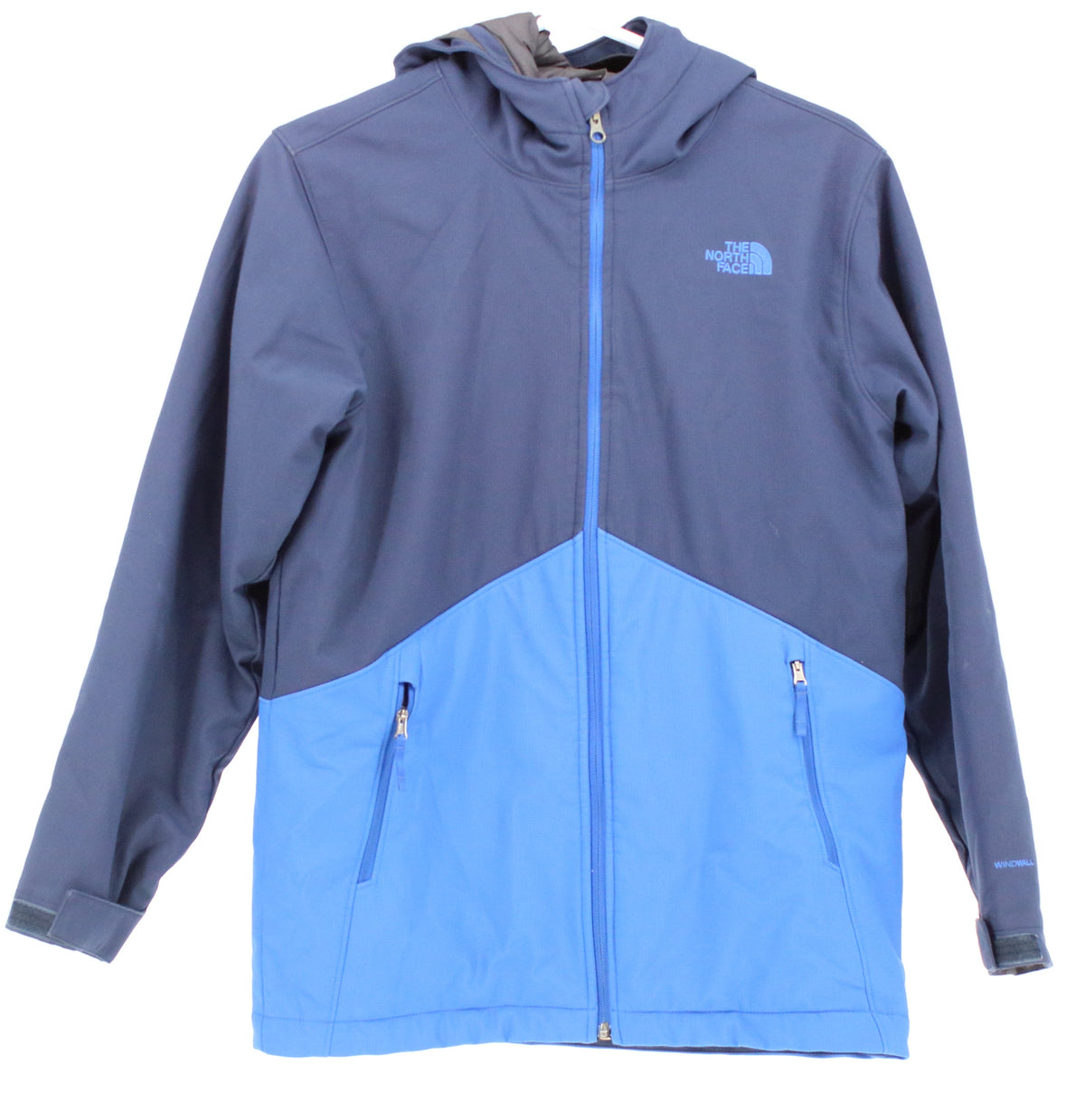 The North Face Navy Blue and Royal Blue Zip Up Boy's Jacket
