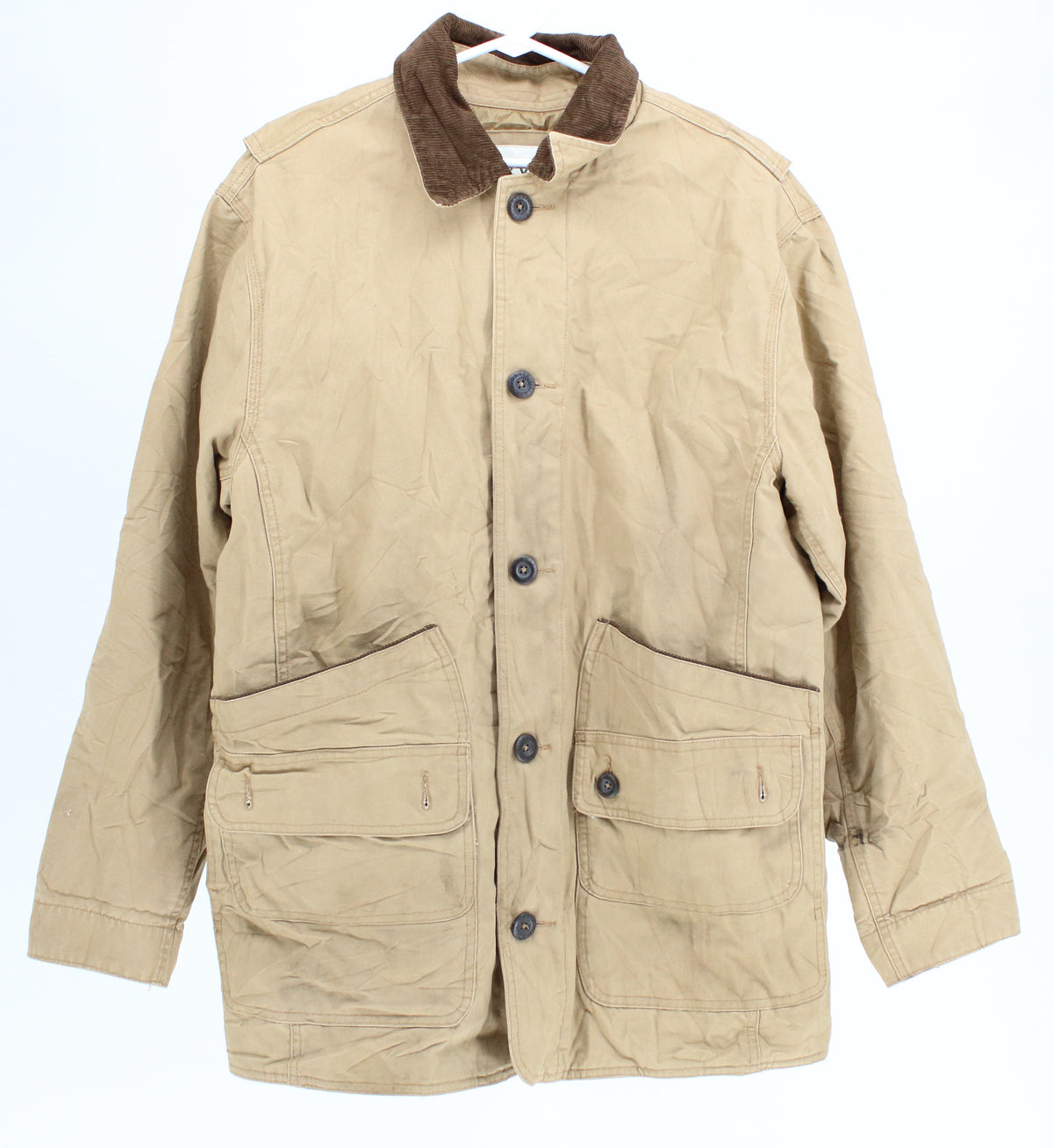 Orvis Classic Camel Buttoned Men's Workwear Jacket