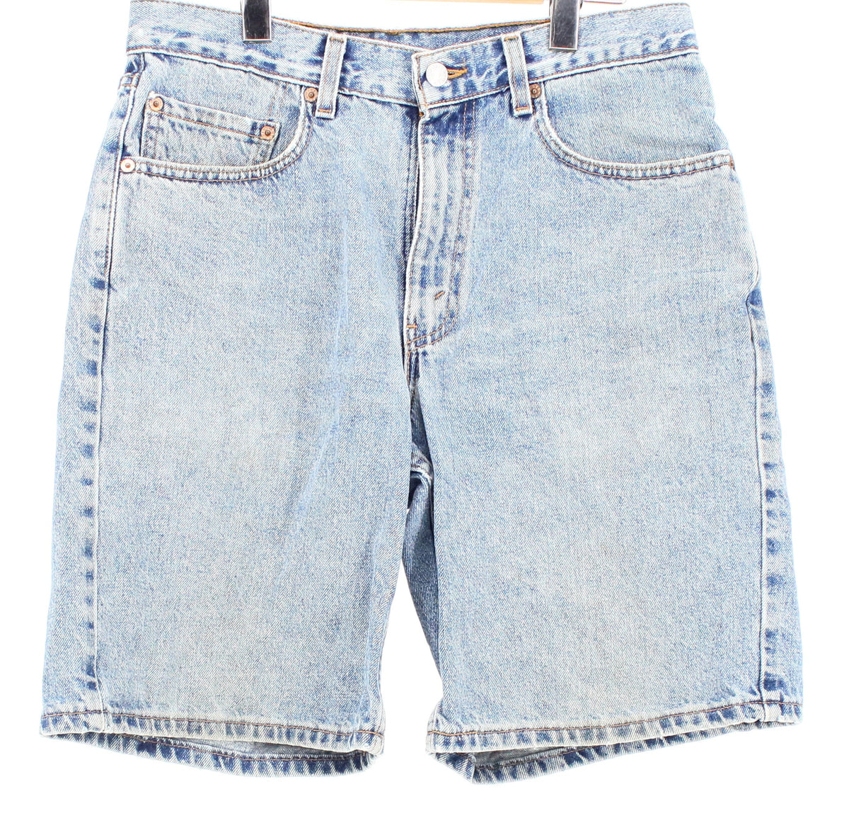 Levis Light Blue Relaxed Fit Denim Shorts