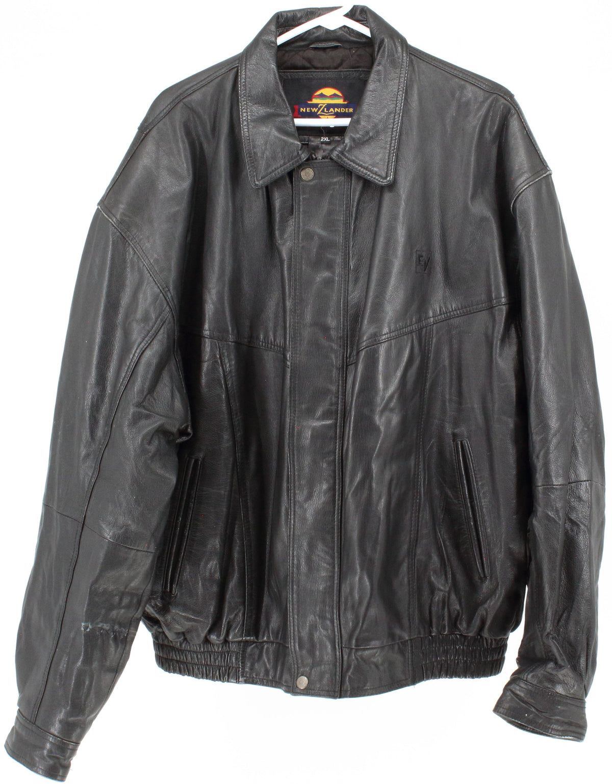 New Z Lander Black Men's Leather Jacket