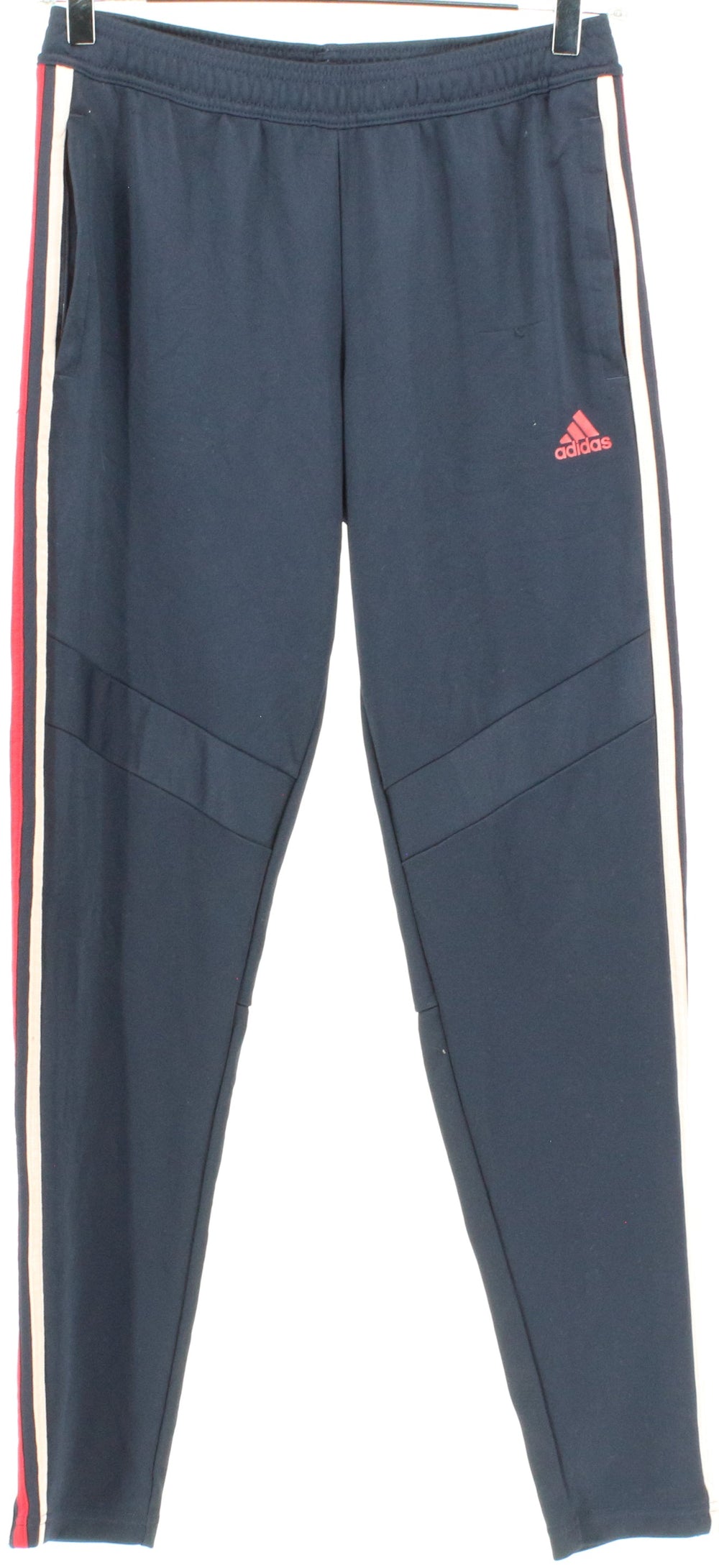 Adidas Climacool Navy Blue With Red Pink and White Side Stripes Women's Pants