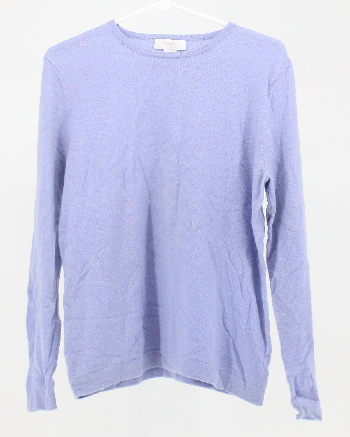 Marshall Fields Lavender Crew Neck Cashmere Sweater