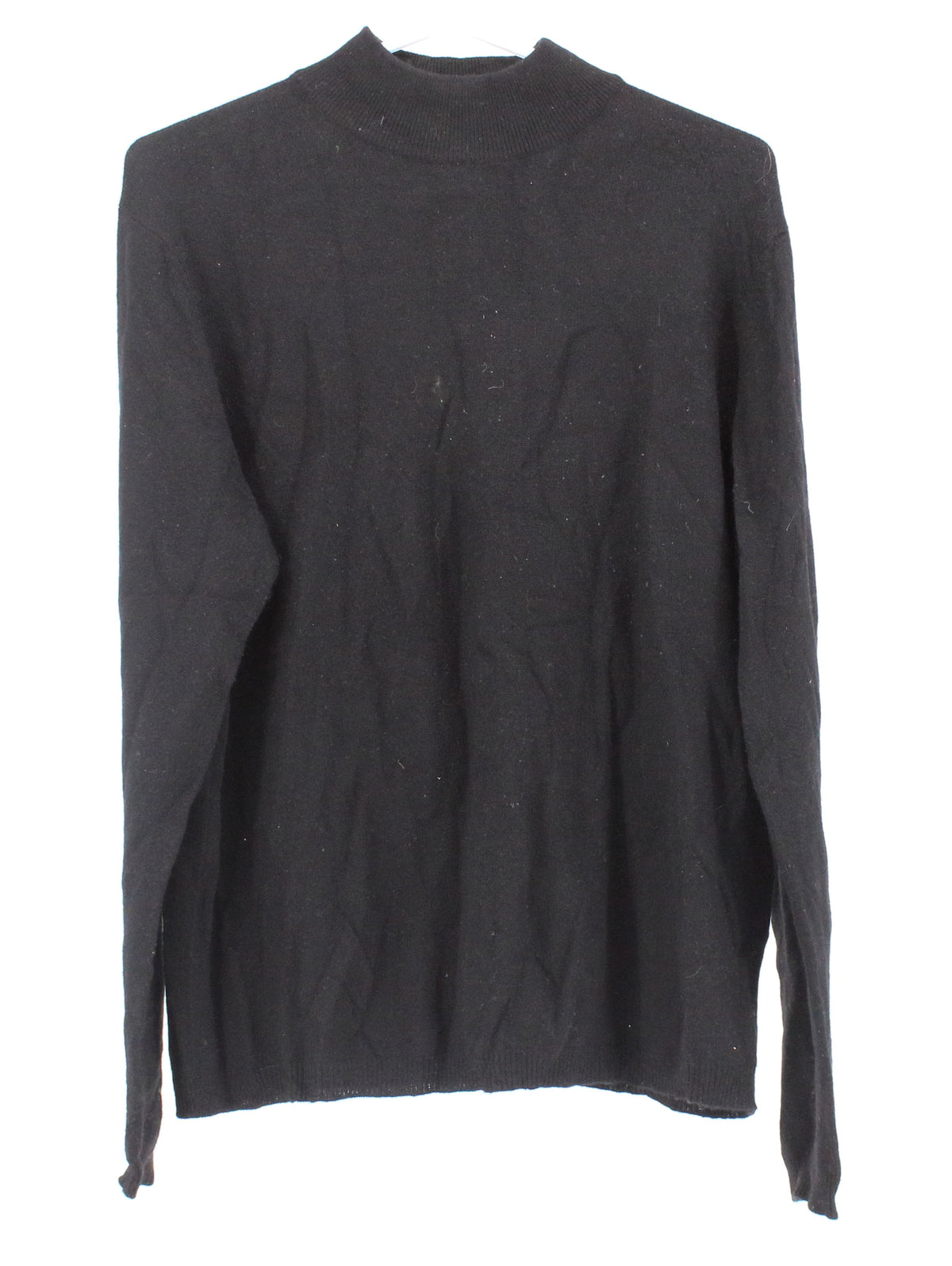 Charter Club Black Cashmere Sweater
