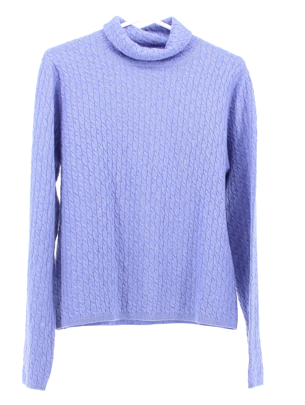 Mariele Waithe Purple Turtleneck Cashmere Sweater