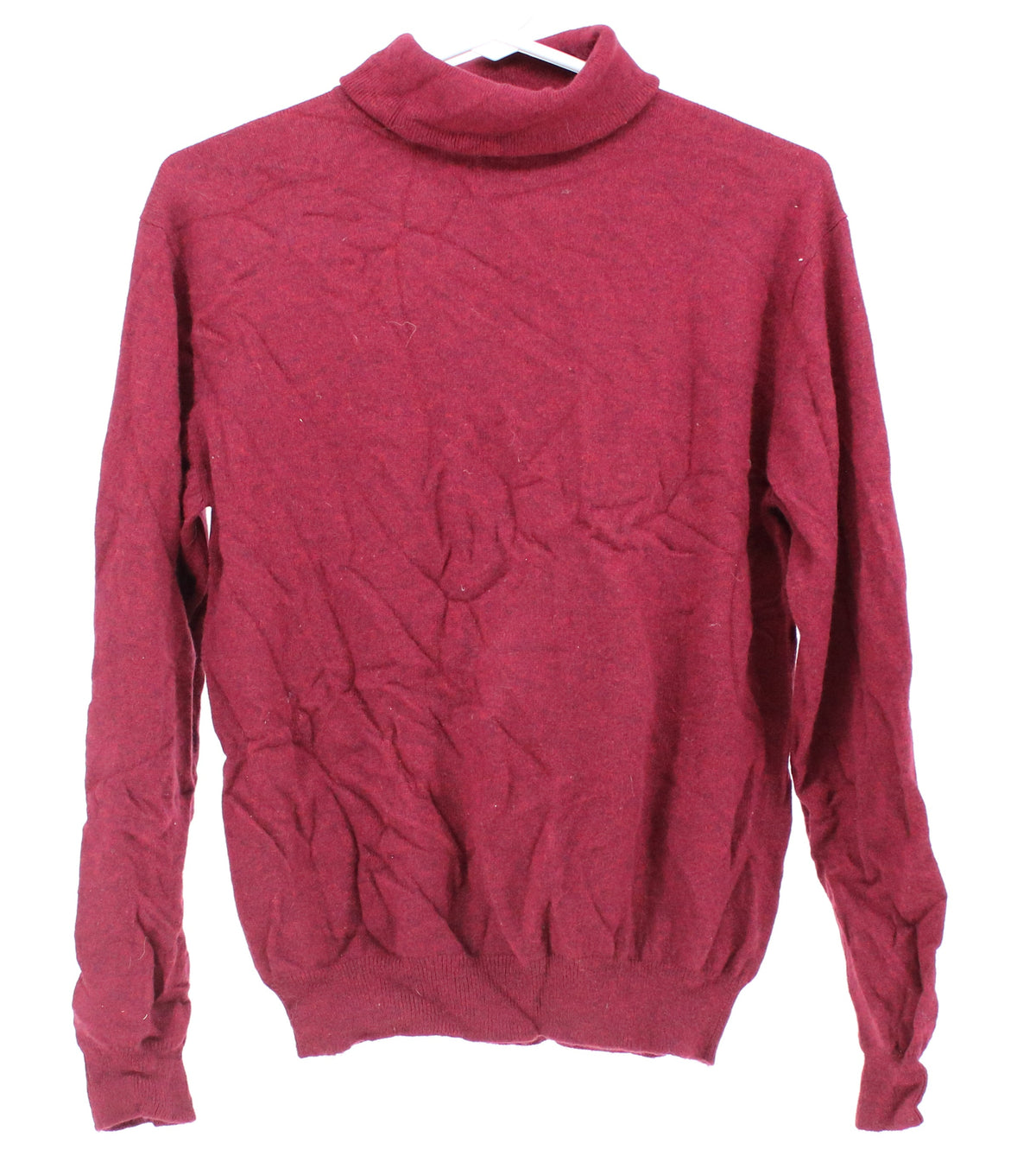 Geneva Red Turtleneck Cashmere Sweater