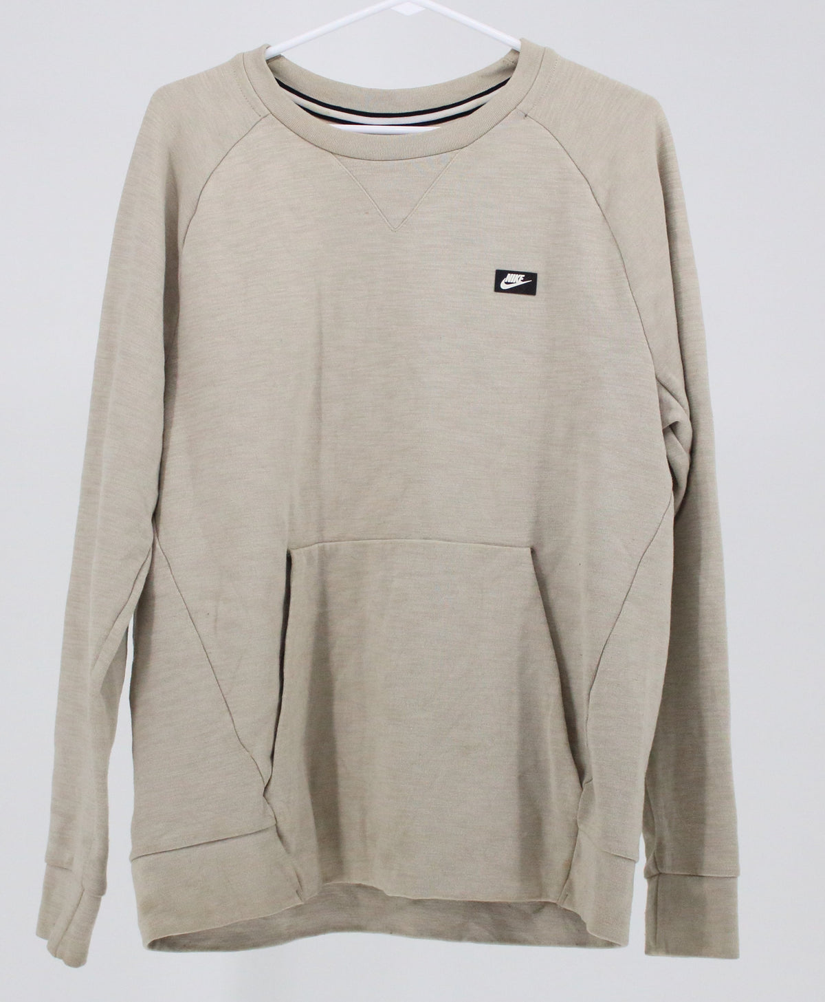 Nike Beige Sweatshirt with small logo